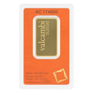 1 oz Goldbarren | Valcambi
