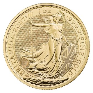 1 oz Britannia Charles III Goldmünze | 2027