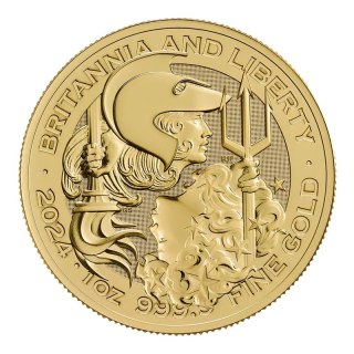 1 oz Britannia und Liberty Goldmünze | 2024