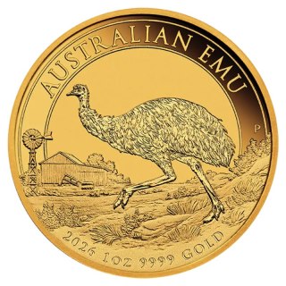 1 oz Emu Perth Mint Goldmünze | 2026