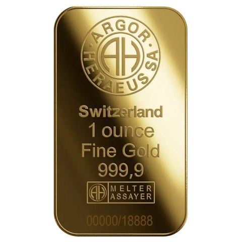 1 oz Jahr der Ziege Goldbarren | Argor-Heraeus | 2027