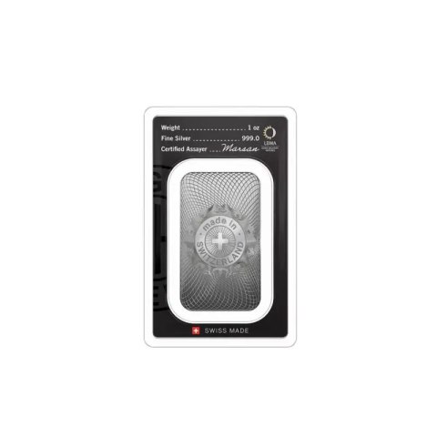 1 oz Silberbarren | Argor-Heraeus
