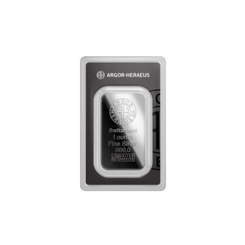 1 oz Silberbarren | Argor-Heraeus
