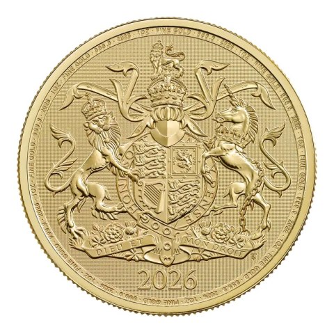 1 oz The Royal Arms Goldmünze | 2026