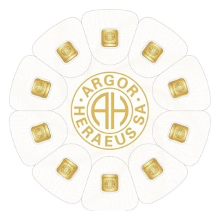 10 x 1 g GoldSeed Goldbarren | Argor-Heraeus