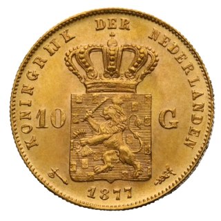 10 Gulden Niederlande Goldmünze | Gemischte Jahrgänge
