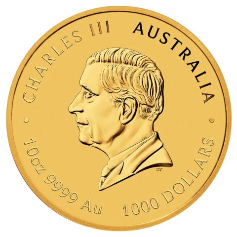 10 oz Lunar III Jahr des Pferdes Goldmünze | 2026