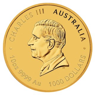 10 oz Lunar III Jahr der Ziege Goldmünze | 2027