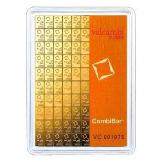 100 x 1 g CombiBar® Goldbarren | Valcambi