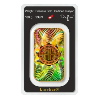 100 g Goldbarren | Argor-Heraeus | Kinebar