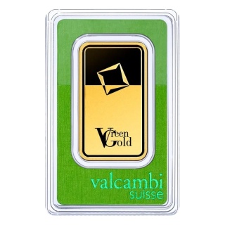 100 g Goldbarren | Valcambi | Green Gold