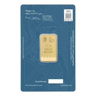 10 g Britannia Goldbarren | Royal Mint