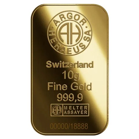 10 g Jahr der Ziege Goldbarren | Argor-Heraeus | 2027