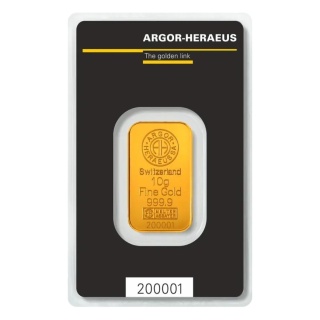 10 g Goldbarren | Argor-Heraeus | Kinebar