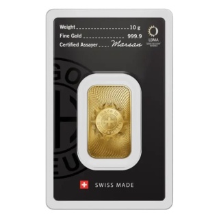 10 g Goldbarren | Argor-Heraeus