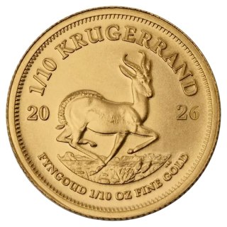 1/10 oz Krugerrand Goldmünze | 2026