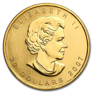 1/2 oz Maple Leaf Goldmünze | Gemischte Jahrgänge