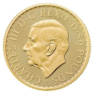 1/2 oz Britannia Charles III Goldmünze | 2027