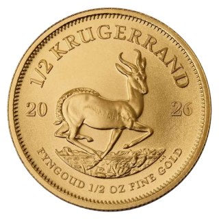 1/2 oz Krugerrand Goldmünze | 2026