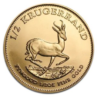1/2 oz Krugerrand Goldmünze | 2. Wahl