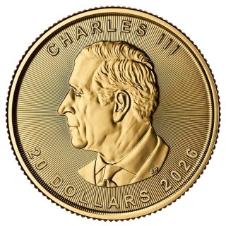 1/2 oz Maple Leaf Goldmünze | 2026