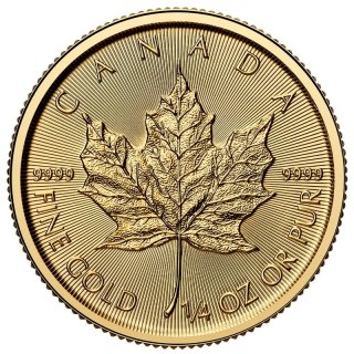 1/4 oz Maple Leaf Goldmünze | 2026