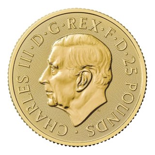 1/4 oz Royal Tudor Beasts Queen's Lion Goldmünze | 2026