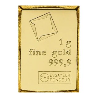 Goldbarren 1 g LBMA | Gebraucht