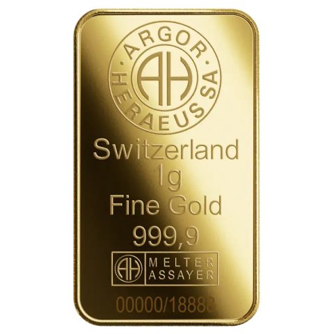 1 g Jahr der Ziege Goldbarren | Argor-Heraeus | 2027