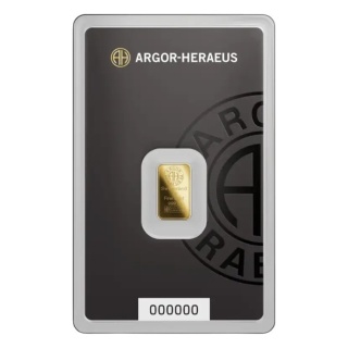 1 g Goldbarren | Argor-Heraeus