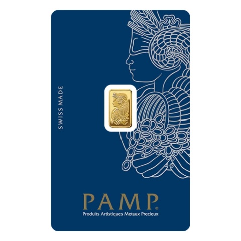 1 g Goldbarren | PAMP Fortuna