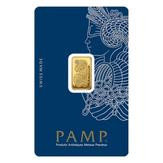 2,5 g Goldbarren | PAMP Fortuna
