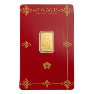 2,5 g Goldbarren | PAMP | Lucky Cat
