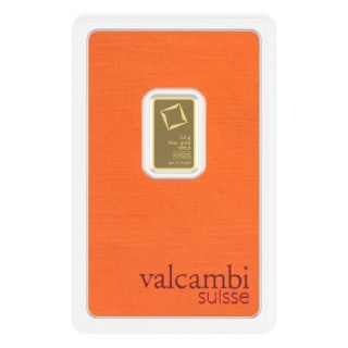 2,5 g Goldbarren | Valcambi