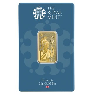 20 g Britannia Goldbarren | Royal Mint