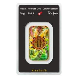 20 g Goldbarren | Argor-Heraeus | Kinebar