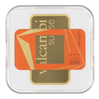250 g Goldbarren | Valcambi | Geprägt