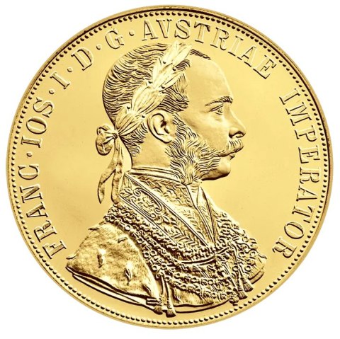 4 Dukaten Vierfachdukat Österreich Goldmünze | Neuprägung | Nicht umlauffähig