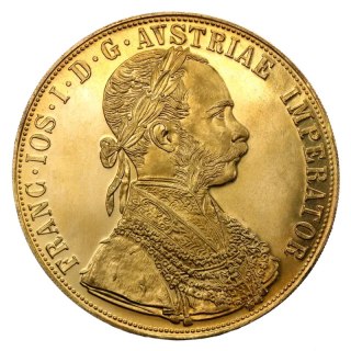 4 Dukaten Vierfachdukat Österreich Goldmünze | Neuprägung | Umlauffähig