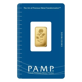 5 g Goldbarren Rosa | PAMP Suisse