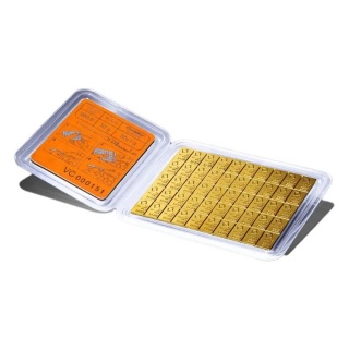 50 x 1 g CombiBar® Goldbarren | Valcambi