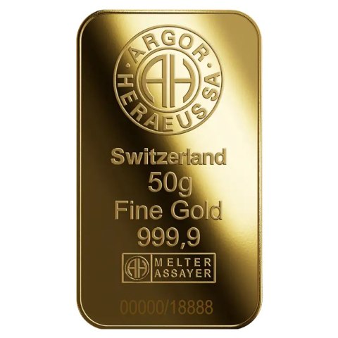 50 g Jahr der Ziege Goldbarren | Argor-Heraeus | 2027