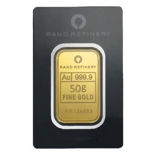 50 g Afrikanischer Elefant Goldbarren | Rand Refinery