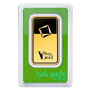 50 g Goldbarren Valcambi | Green Gold