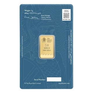 5 g Britannia Goldbarren | Royal Mint