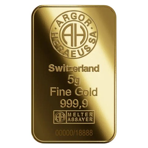 5 g Jahr der Ziege Goldbarren | Argor-Heraeus | 2027