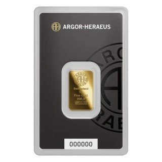 5 g Goldbarren | Argor-Heraeus
