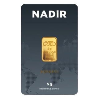 5 g Goldbarren | Nadir | LBMA