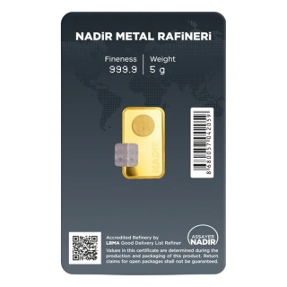 5 g Goldbarren | Nadir | LBMA