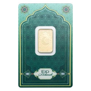 5 g Goldbarren | PAMP | Eid Mubarak